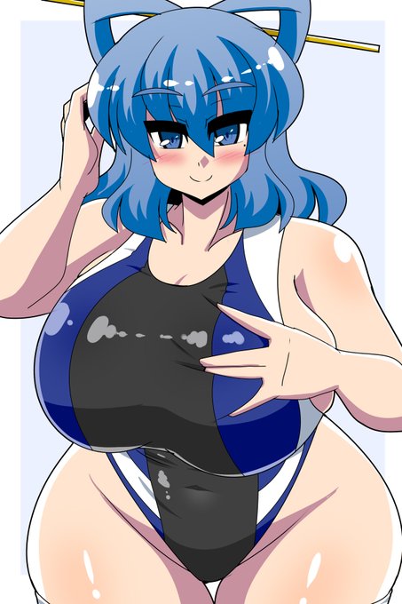 競泳水着のにゃんにゃん! 