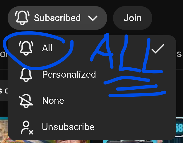 hypocryptically's tweet photo. Can we sue @YouTube for false product feature?

ALL means ALL, and yet for years and years YouTube has shown NONE on a channel I follow that has daily videos...

If any lawyer wants to take this on, reach out. It's time for this company to actually do what their product says, not push their fucking censorship agenda...

#yousuck #lawyerssuitup #falsefeatureadvertisement #liars #propaganda