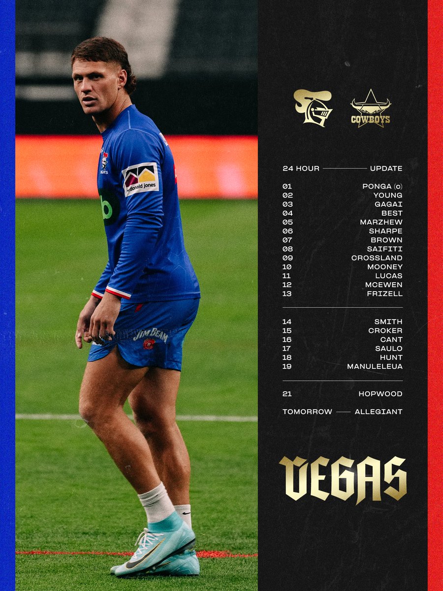 NRLKnights's tweet photo. 24 hours to go 😤 https://t.co/bbOwj4Azno