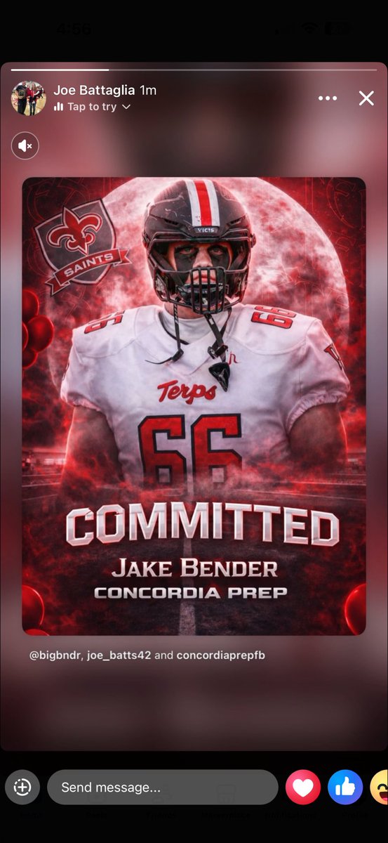 BigBender66's tweet photo. After a long talk with family and friends, I have decided to commit to Concordia Prep. Thank you to all of the coaches and incredible institutions that recruited me. This was a very difficult decision to make. 

#BeltwayBoyz https://t.co/yXNqWjwYLM