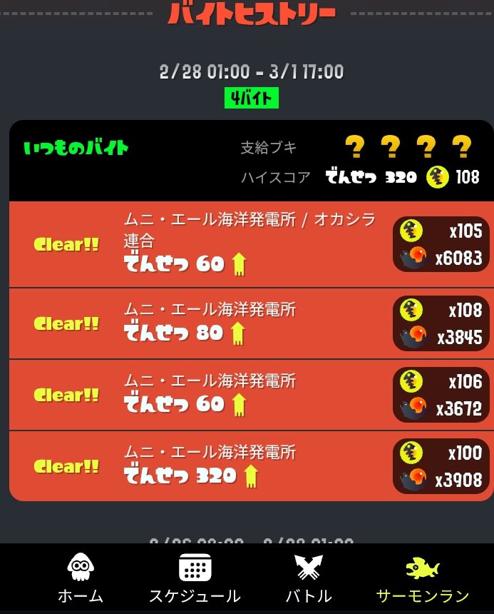 金クマと聞いてやってみた
でん底あたりが苦し楽し🤣