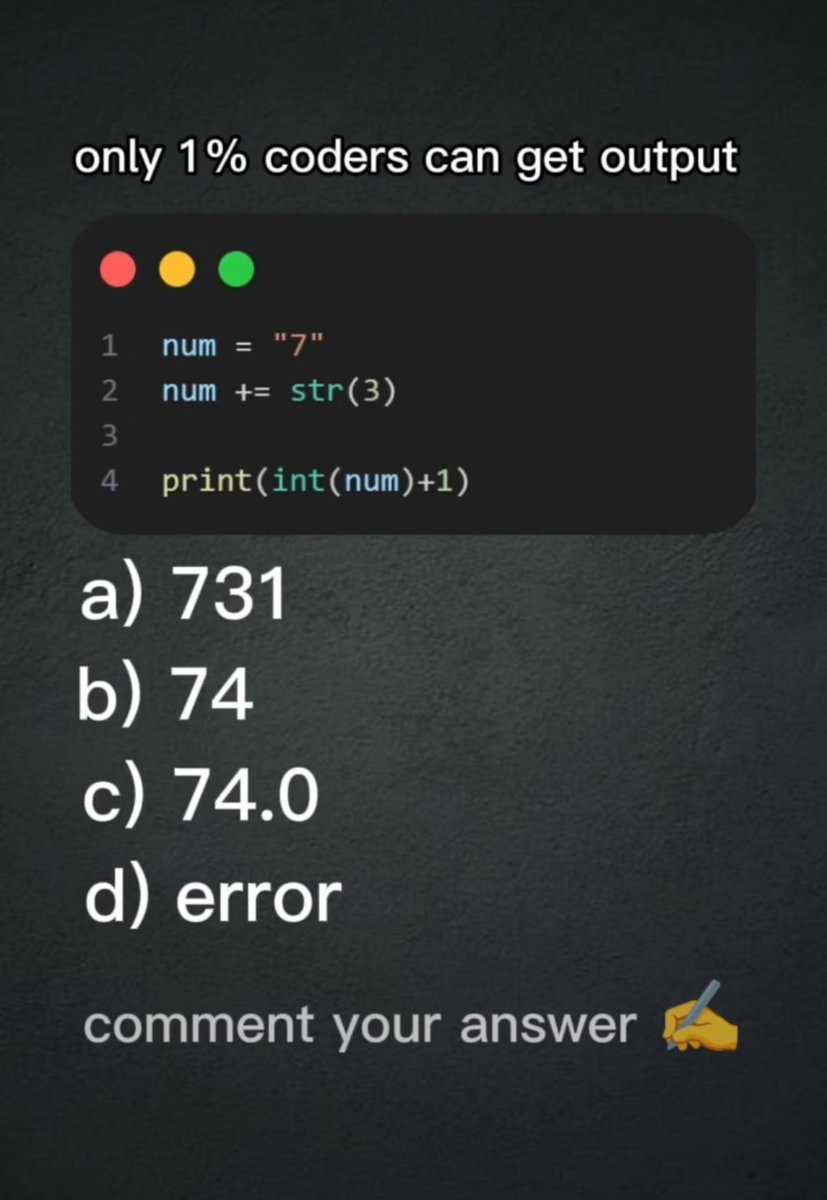 Python Developer tweet media