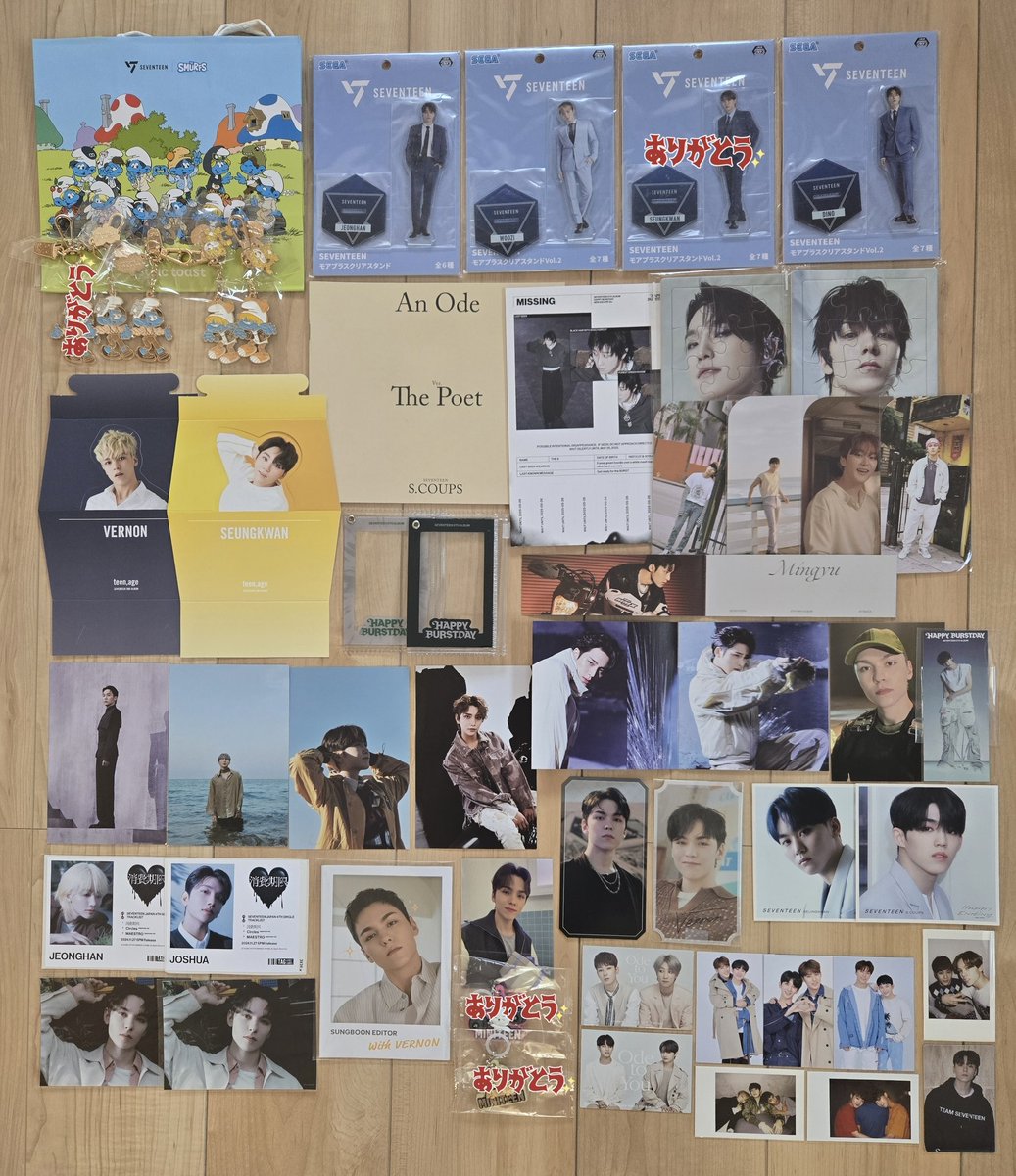 SEVENTEEN セブチ トレカ 交換 特典 会場 過去 異種 封入 スマーフ