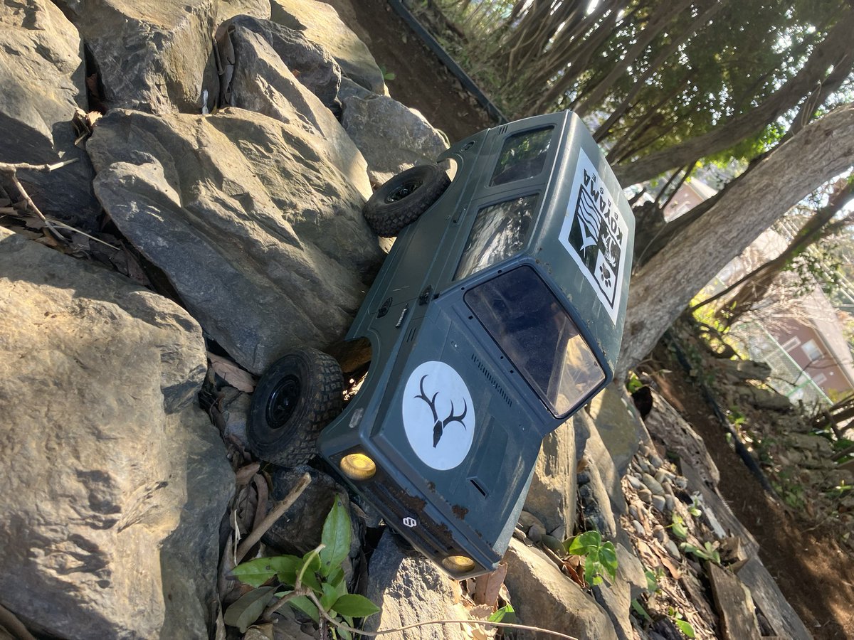 KIP_123456's tweet image. なかなか根性あるなw

#kaipaRandD 
#かしまRCサーキット 
#WPL