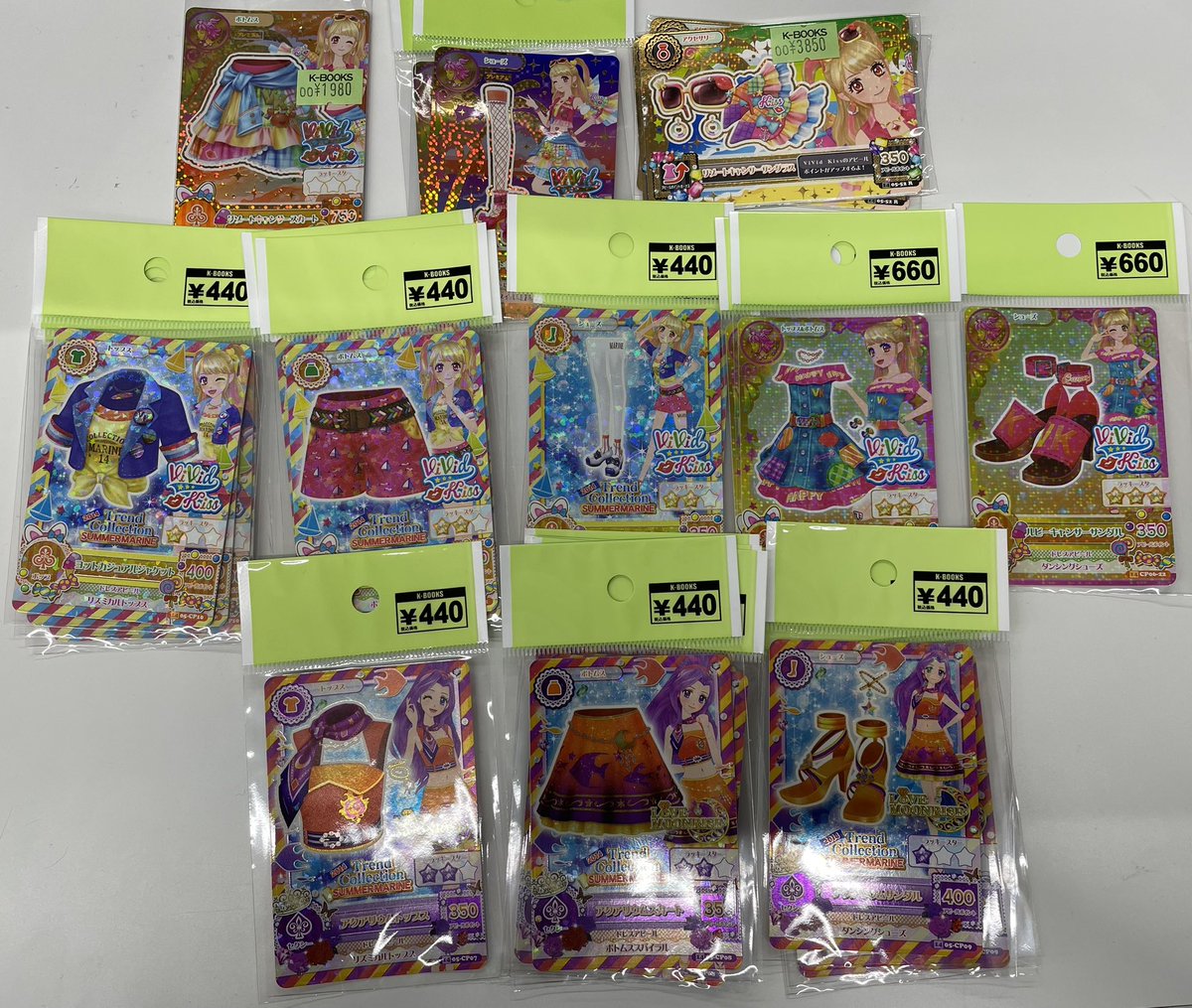 入荷情報】 アイカツ！ アイカツカード 神崎美月 夏樹みくる