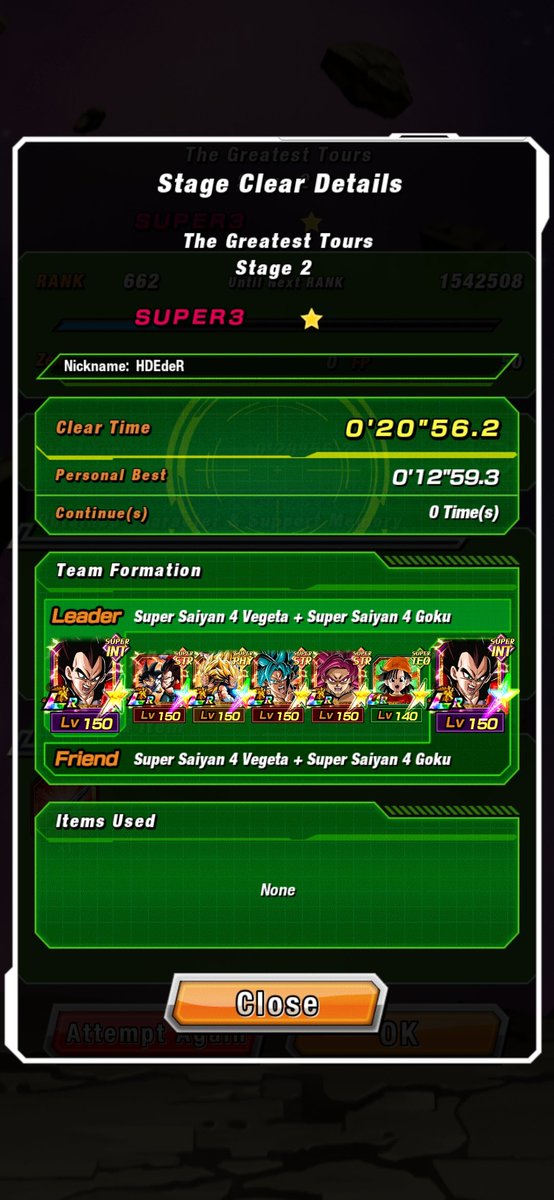 You where a tough one Mr. Jiren but I won this battle.