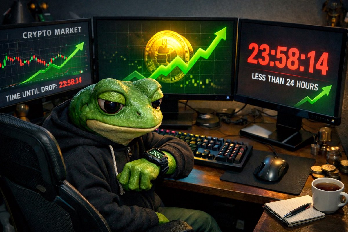 FroguToTM's tweet photo. We’re officially 1 day away from launch 🚀

It all goes live on February 28th at 5PM Eastern Standard Time (EST) — make sure you adjust for your time zone so you don’t miss it.

The FIRST drop will be announced on Telegram, so if you want to be early and ahead of everyone else, join the Telegram now. That’s where it starts.

This is it.
February 28 • 5PM EST
Be ready.

Tele: https://t.co/68G194b1Nk