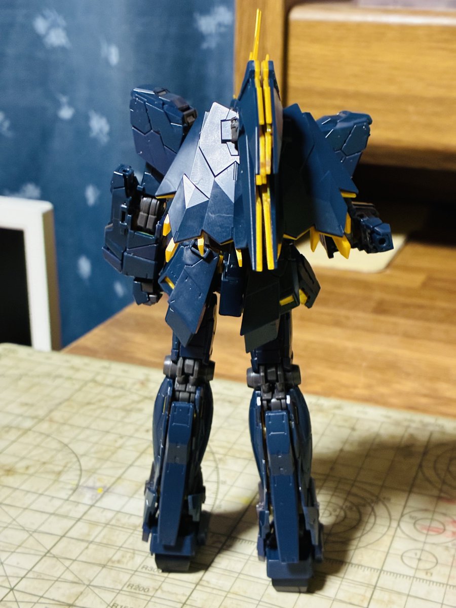 ガンプラ】 ハロちには😶🌤️ RGバンシィ・ノルン進捗… バックパック