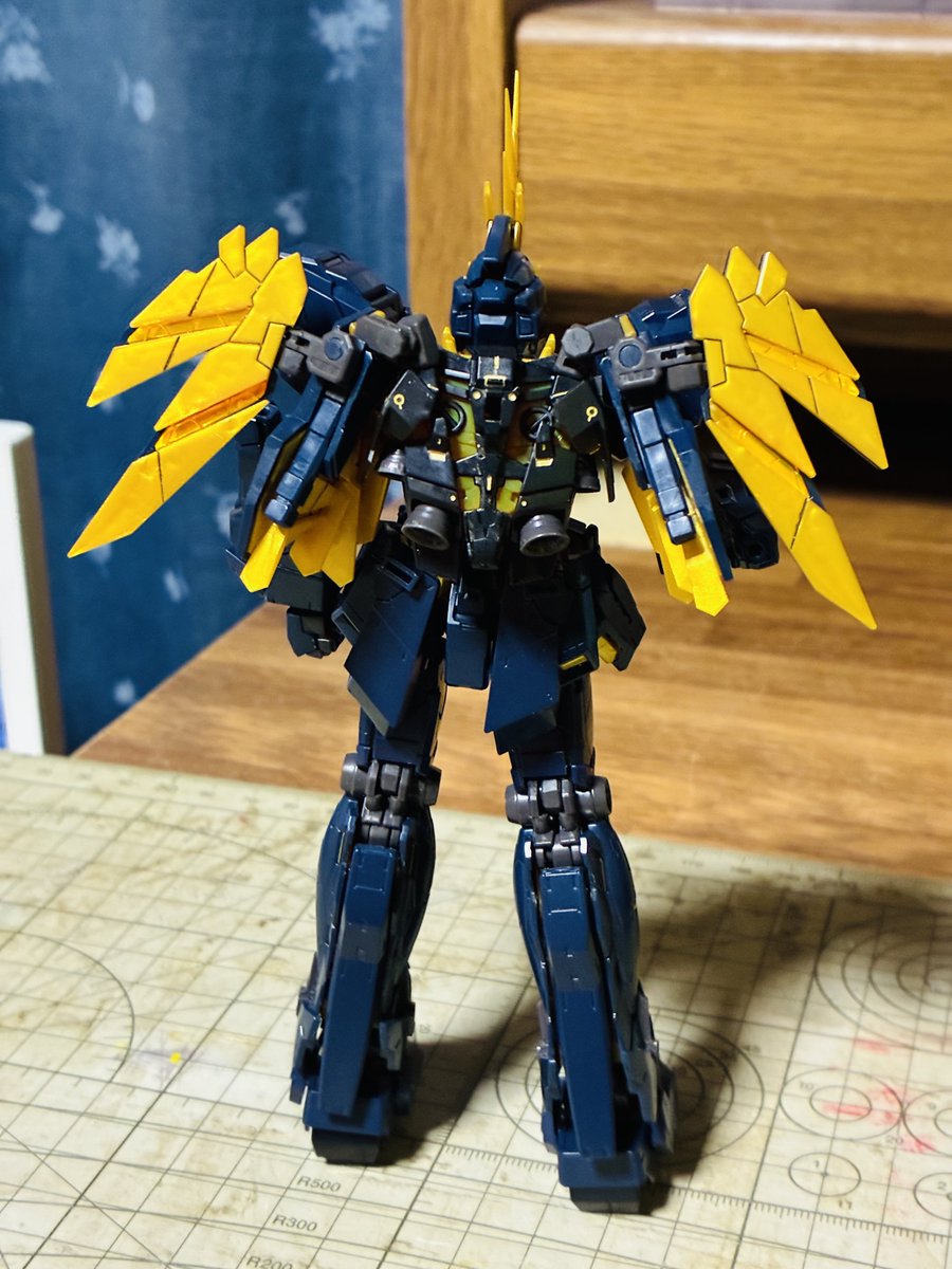 ガンプラ】 ハロちには😶🌤️ RGバンシィ・ノルン進捗… バックパック