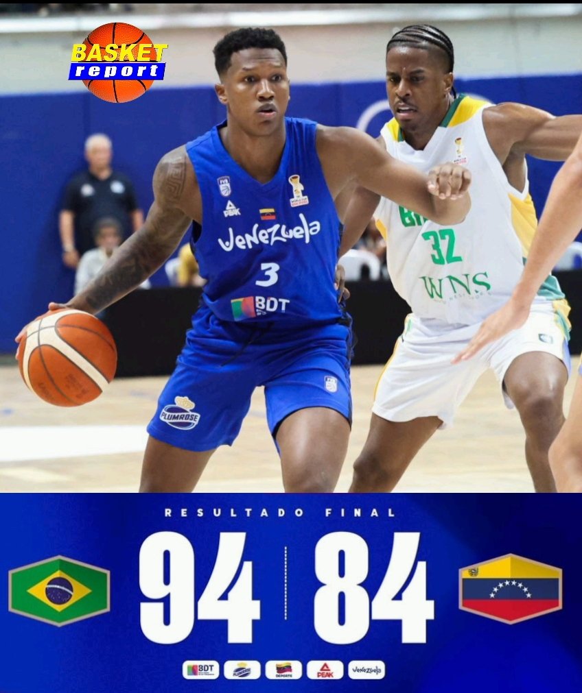 #27Febrero Venezuela perdió en Brasil Pero dió buena impresión. Aldrhym Adrianza nos da su opinión en el post juego ¿Qué le pareció la actuación de La Selección Nacional?
Link: youtu.be/F-pN4bhl2J8?si…
<a href="/aldrhym/">ALDRHYM ADRIANZA El Pionero</a> <a href="/BASKETREPORT/">BASKET REPORT</a> <a href="/MegasportsT/">megasports.tv</a> <a href="/PASTVDEPORTES/">PASTV DEPORTES🏀⚾🏈⚽</a> <a href="/canal_i/">Canal i</a> #venezuela #FIBAWCQ