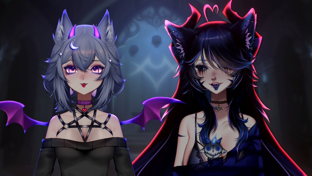 SISTER COLLAB :3 <a href="/womfyy/">Womfyy🌙💜</a>