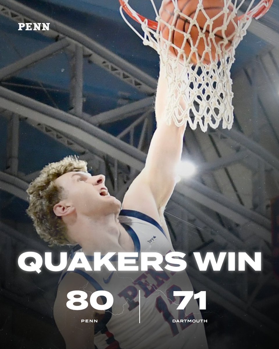 Penn Men's Basketball tweet media