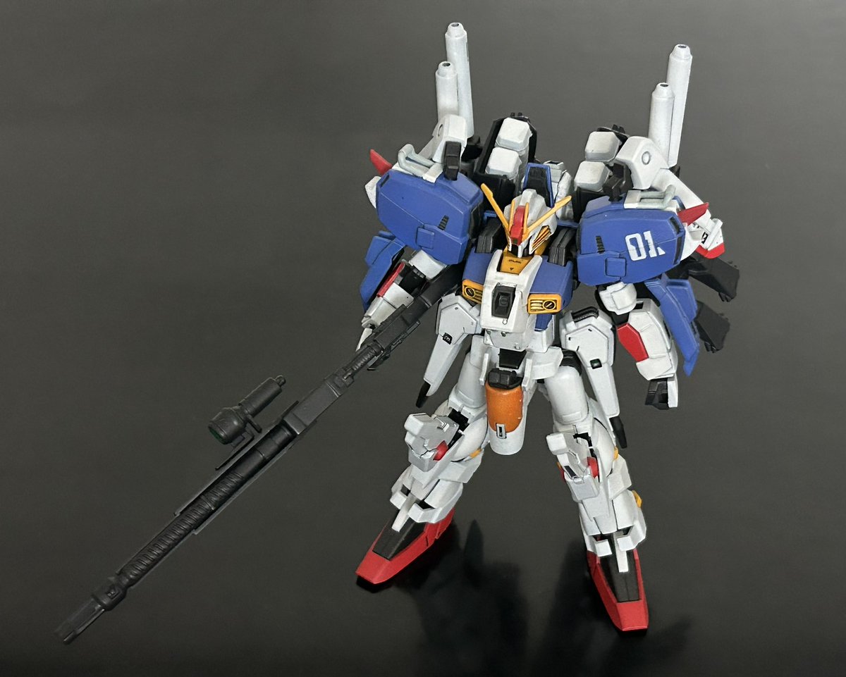 今月作ったプラモ晒そうぜ バンダイ1/144 HGUC Ex-Sガンダム 20年パチ