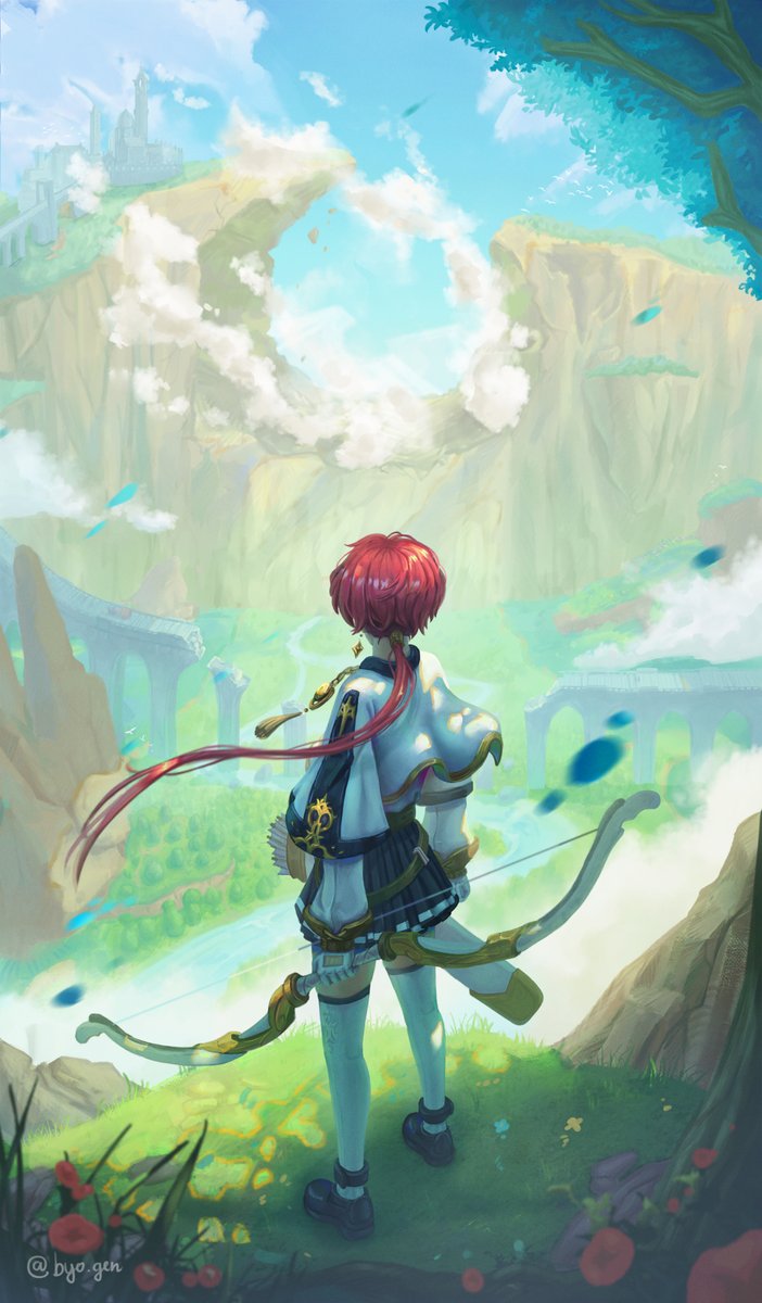 Byougen's tweet photo. Hi! I'm a digital artist from Vietnam :Đ
I usually draw illustrations for OCs and fanart of anime/games I like.
Check out some of my animation in my profile 🐤 https://t.co/sfyCt2rHLE