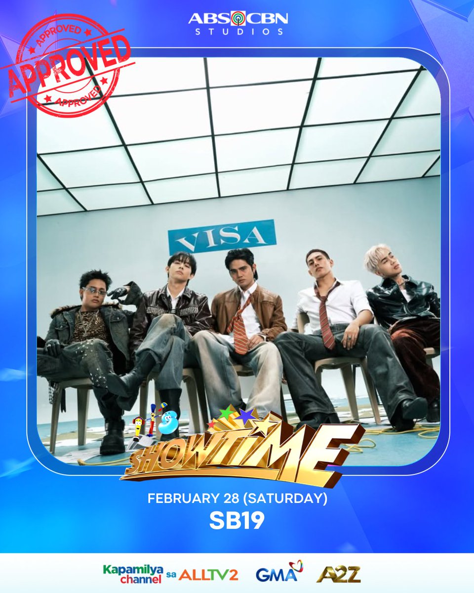 Madlang A'TIN! ’Di na “to follow” dahil live na live ang SB19 ngayong tanghalian sa #ItsShowtime 💙💛

#ShowtimeRegion5Fight
WATCH #ItsShowtime LIVE:
linktr.ee/itsshowtimena