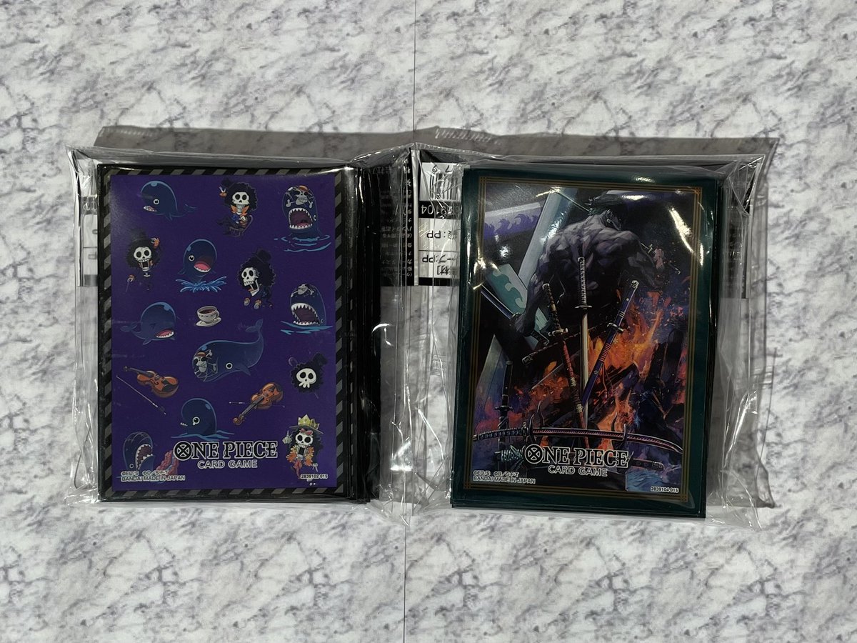 新商品】 ONE PIECE CARD GAME オフィシャルカードスリーブ 14 エネル