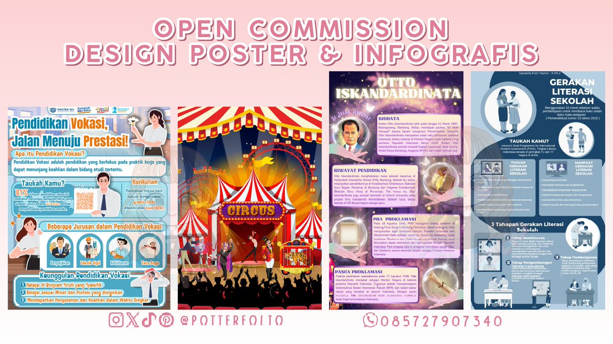 caca - commission design, poster & infografis ♡ tweet media