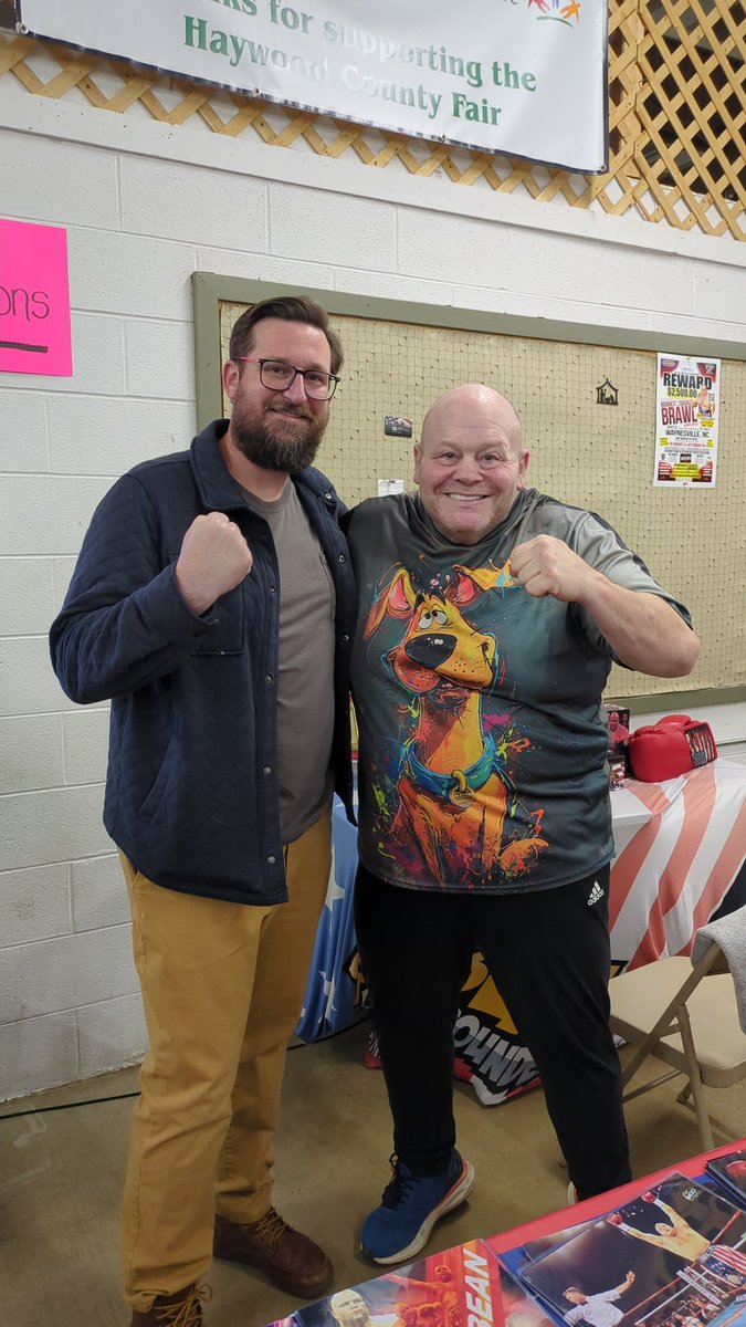 I met Butterbean.