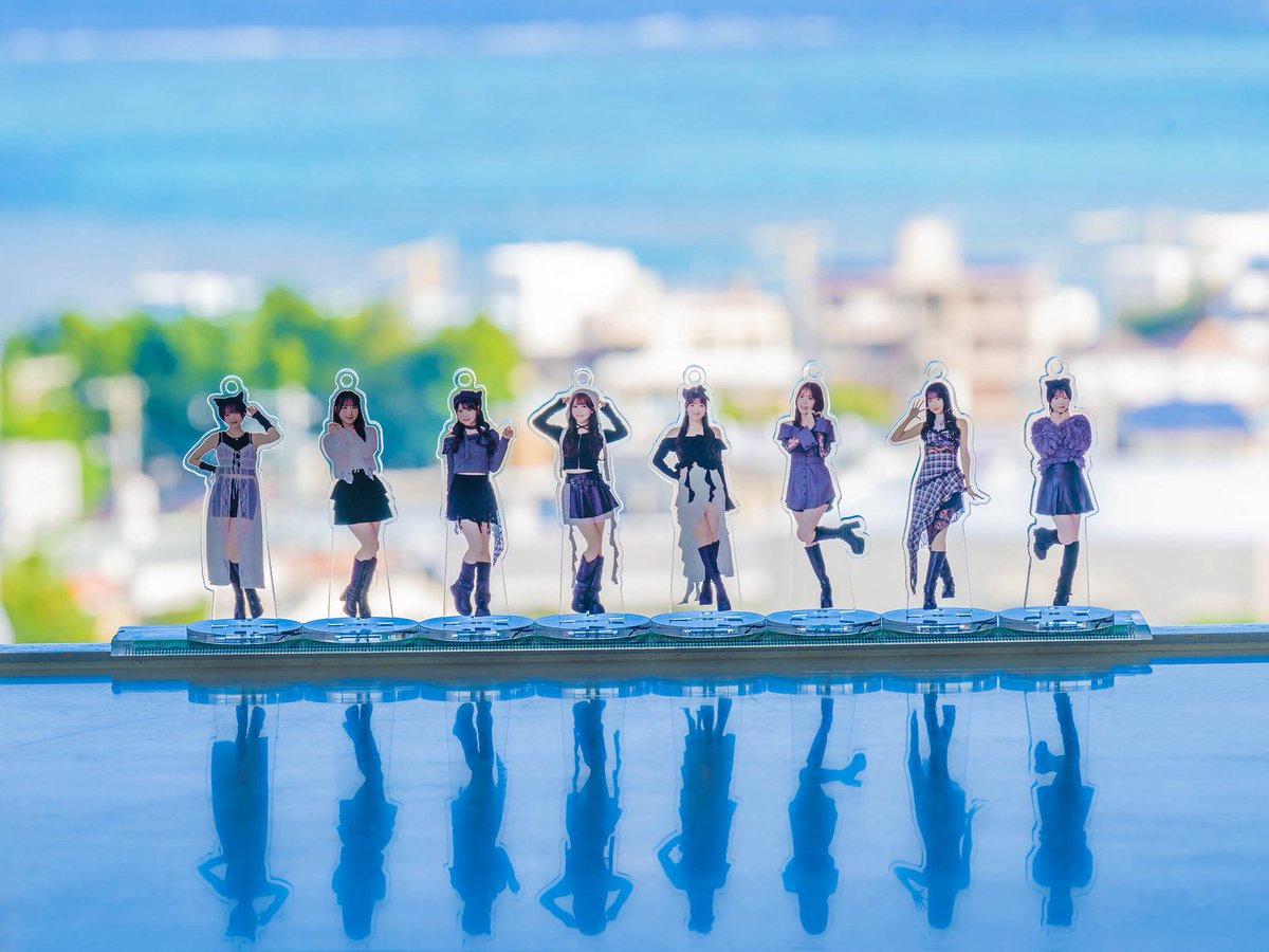 冬ハロコンのコレクション商品OCHA NORMAのアクスタを並べてみました