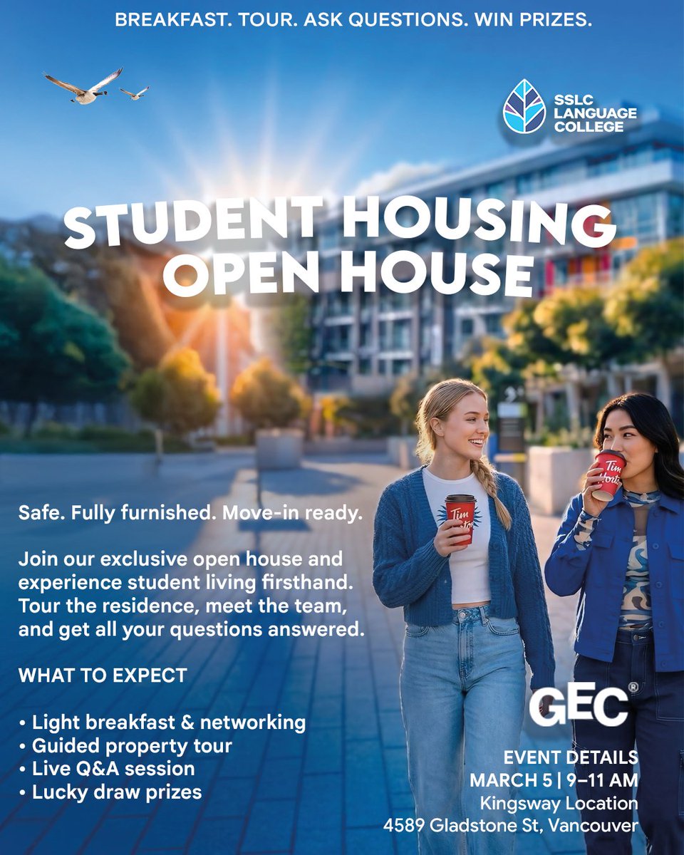 Spaces are limited, so secure your spot today!
👉 RSVP here: studysslc.com/rsvp

Still searching for the perfect place to live? Let’s help you get settled. Join us for our Student Housing Info Session on March 5!
