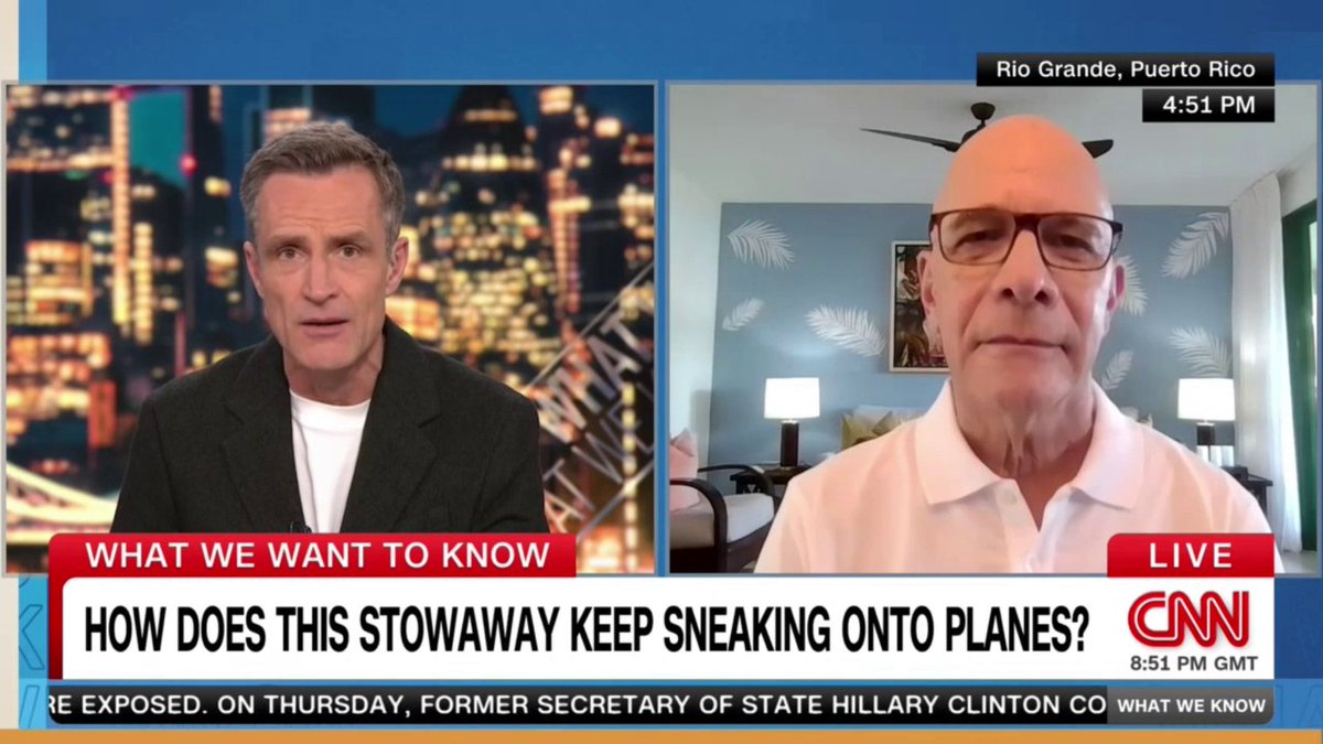 RomanAssociates's tweet photo. CNN - Second Stowaway Incident Raises Concerns After Fourth Airport Security Breach - Anthony Roman Discusses How &amp; Countermeasures with @MaxFosterCNN https://t.co/mElZMkaEM9 https://t.co/lK5JdOPqmb