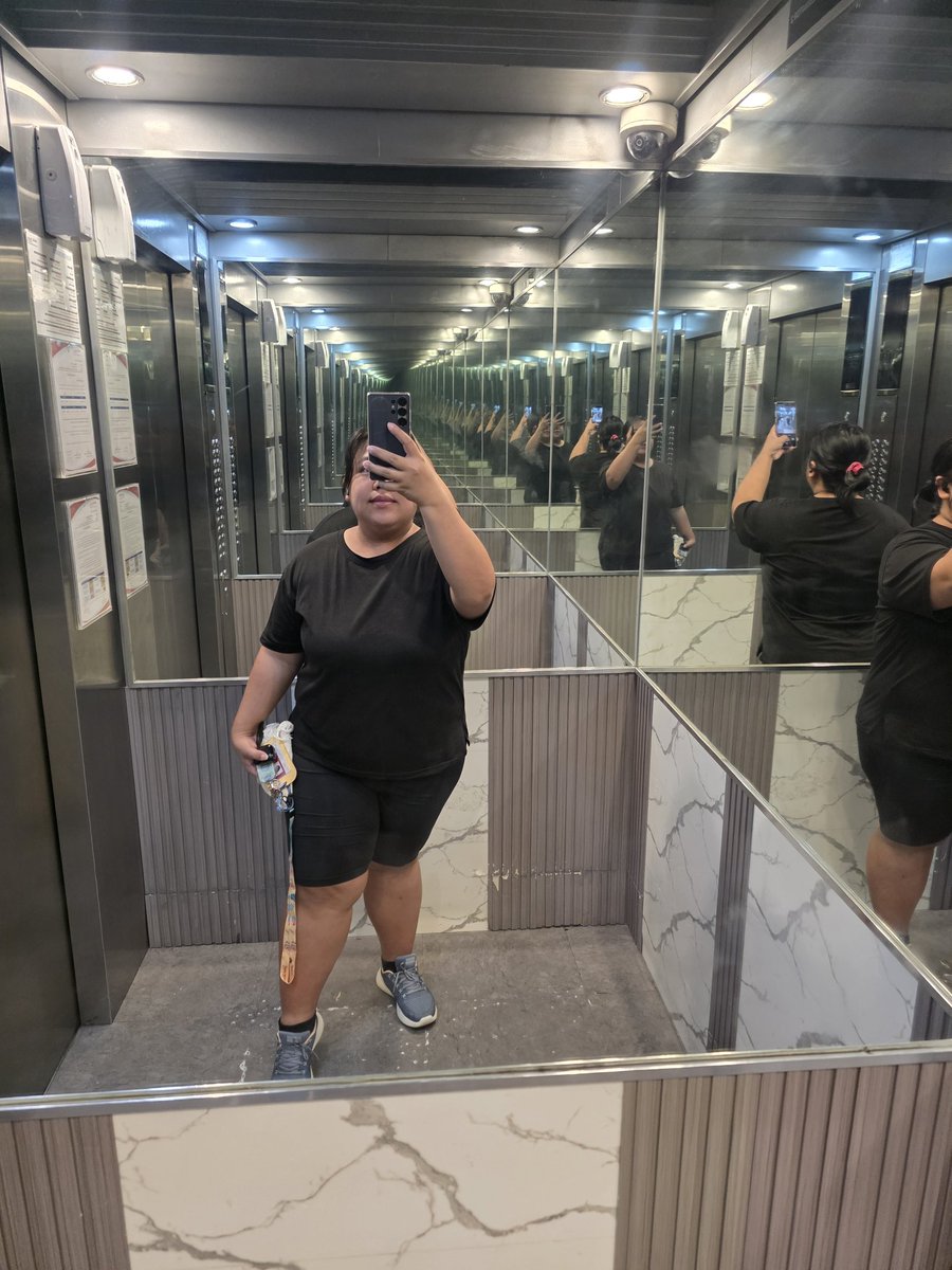 Wed,  Thu, Fri gym pics 🥹 we made it 6 days foe the first week
