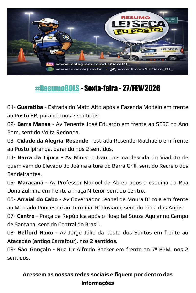 Fiquem atentos na sequência das postagens para não perderem nenhuma atualização. leisecarj.rio.br/single-post/re…