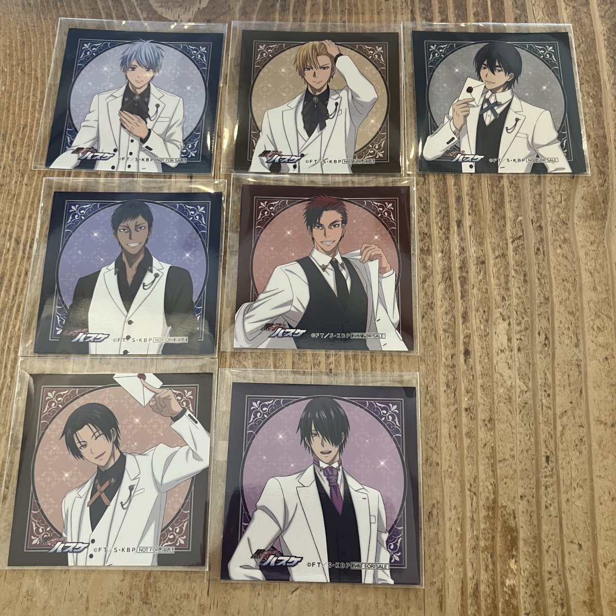 交換 黒子のバスケ 黒バス gigoカフェ 譲:黒子、火神、黄瀬、高尾