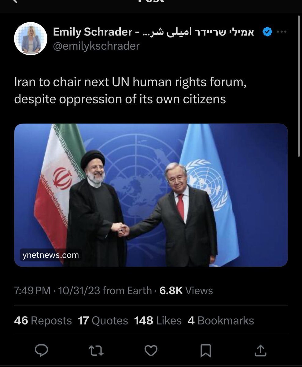 mikeTo02's tweet image. “Under António Guterres the UN has lost all credibility — appeasing terrorists, elevating regimes that butcher their own people, and even letting Iran chair human rights bodies is a shameful mockery of justice and human rights. Disgusting hypocrisy. #UNFail @antonioguterres