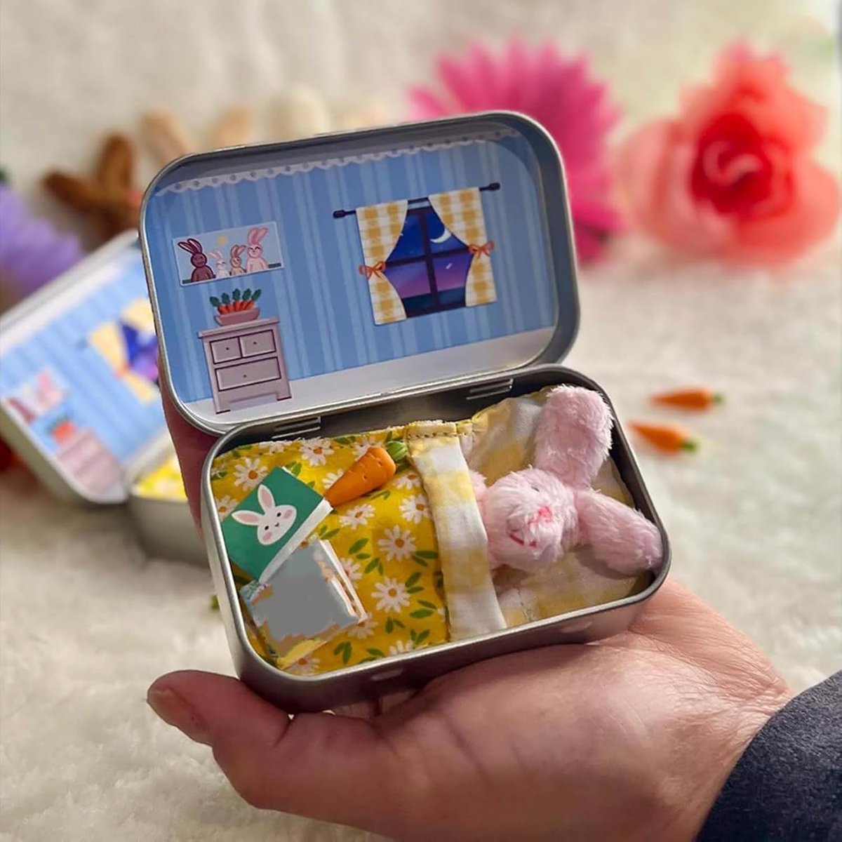 DailyDealBuster's tweet image. 50% Off Pocket Bunny Easter Basket Stuffers – Adorable Plush Tin Sets – March 1, 2026 🐰

Tiny plush bunnies with accessories in collectible tins — six styles available. 

Details here:
 dailydealbusters.com/50-off-pocket-…
#EasterDeals #BasketStuffers #DailyDealBusters
