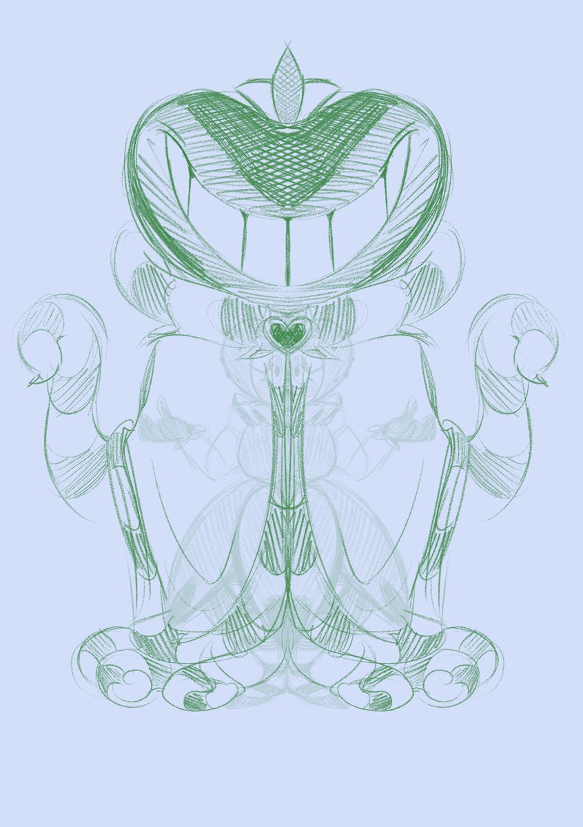 Some concept design stuff of Rouxls, Patience and their respective Kings! #deltarune #rouxlskaard #deltaruneoc