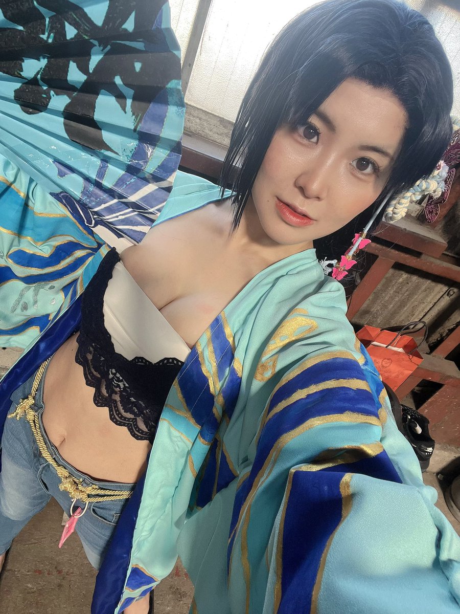 模様まで完璧に再現した人はいないから
超絶レアよ！全人類見なさい🪭

Cosplay：STREET FIGHTER6 ver
【不知火舞】outfit3:カラー02