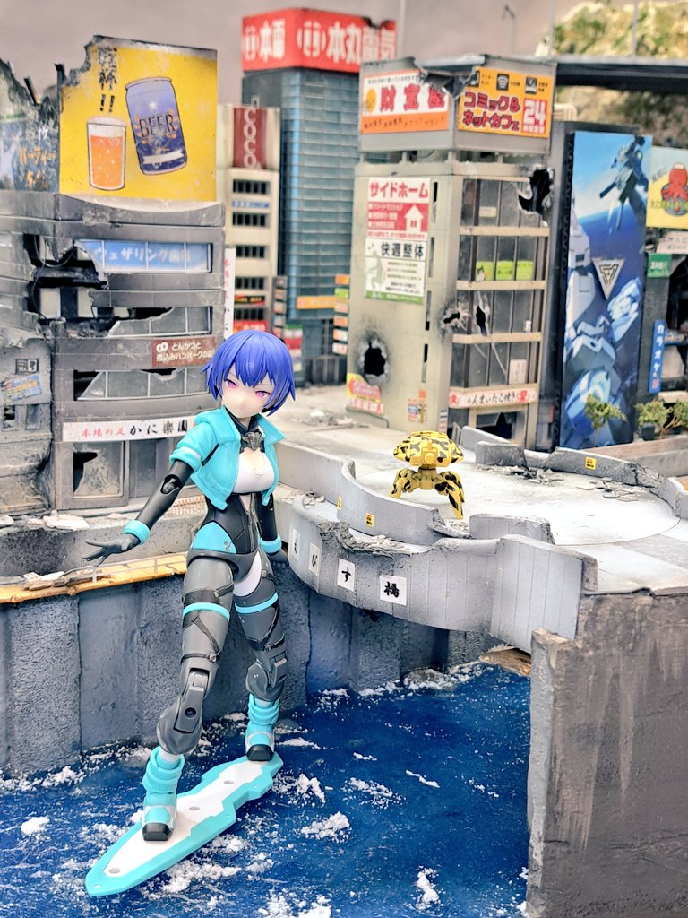 大阪のジオラマでサーフィン出来たので大満足です💮💯
作成して良かった
作成のきっかけをくれたケチャップさんにも大感謝🙏✨
#30MLFES
#30MS