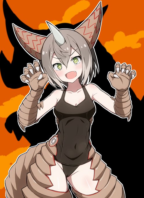 怪獣娘よりゴモラちゃん うう⋯ゴモラちゃんみたいな幼馴染が欲しかった⋯