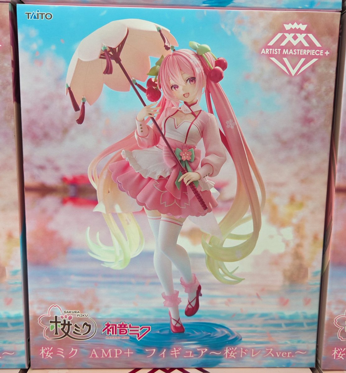 新景品入荷情報- ̗̀📢】 桜ミク🌸 AMP＋フィギュア桜ドレスver. ウマ娘