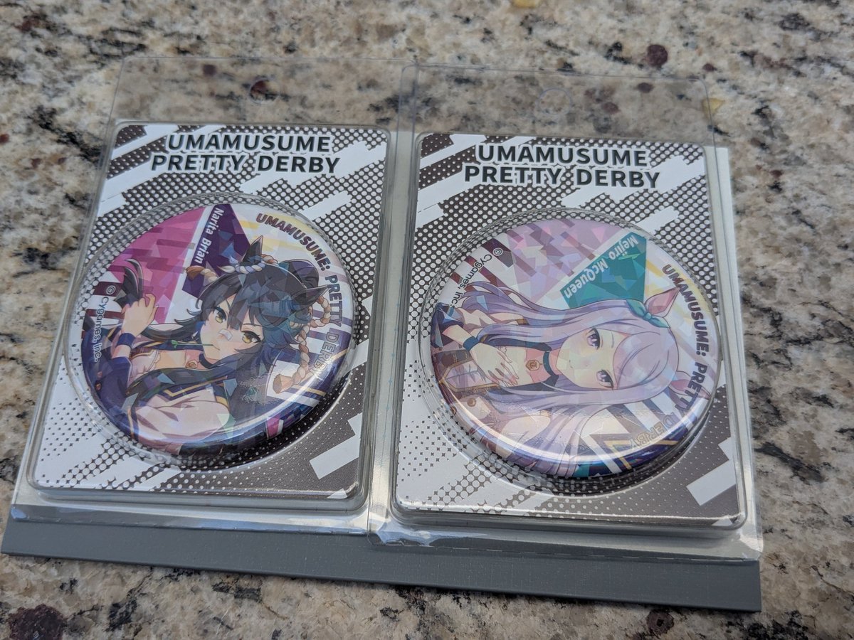 no_TL 【交換】 ウマ娘 CyConveni サイコンビニ ブリスター缶バッジ 譲