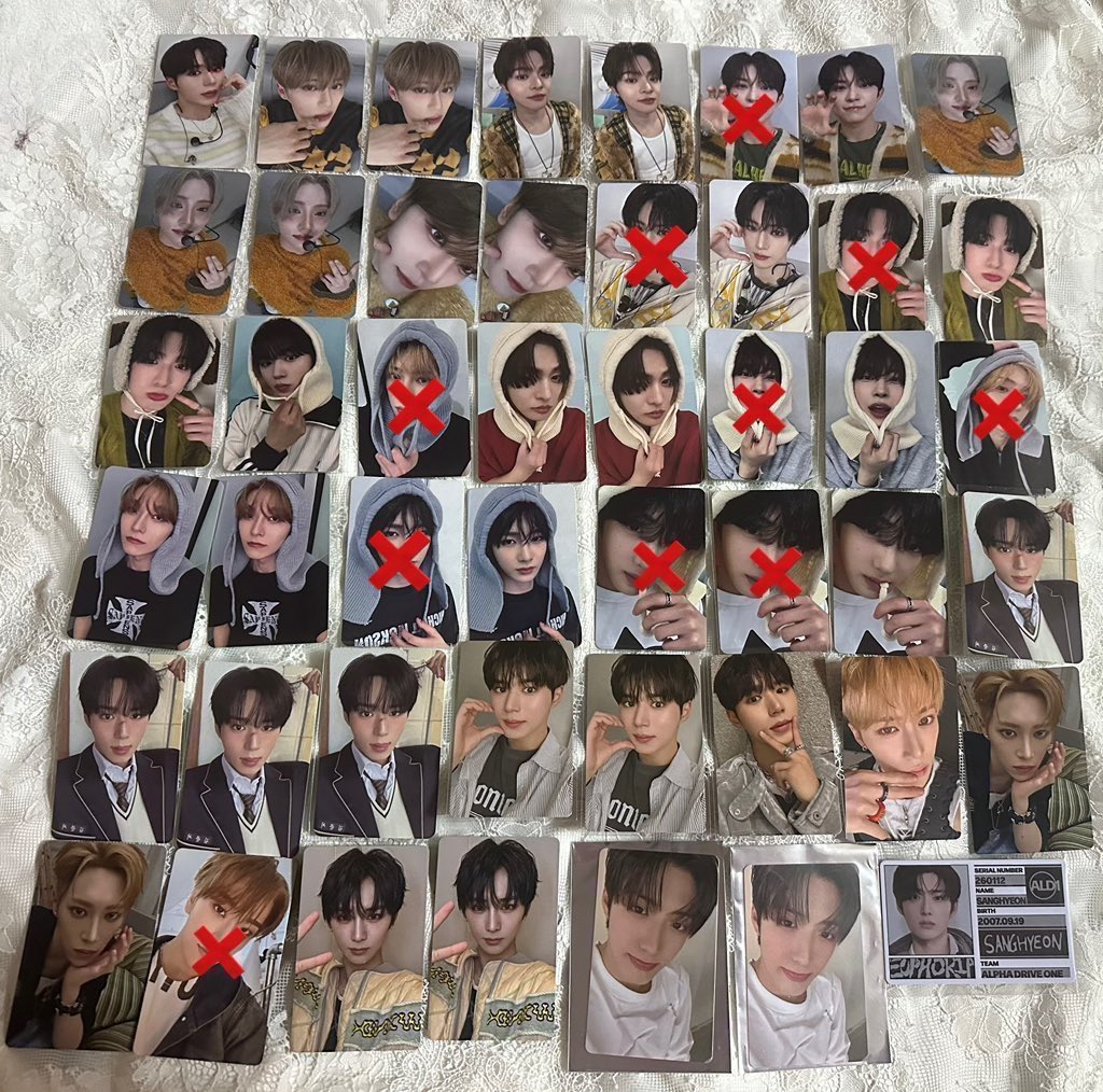 ALPHA DRIVE ONE EUPHORIA ALD1 トレカ 交換 【譲】ジュンソ ジアハオ