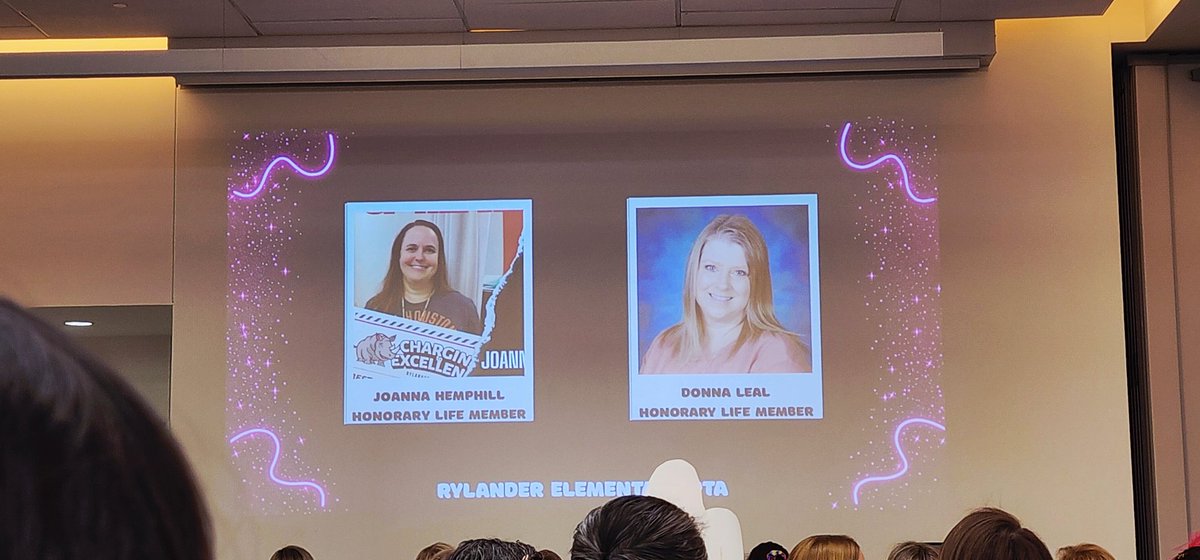 misspaek's tweet photo. CONGRATS to our 25-26 PTA Honorary Lifetime Members: Joanna Hemphill, Donna Leal, Leslie Jerez, and Paul Dickens! ππ Each of you are a GEM & BLESSING to our RRE community. We loved celebrating each of you at the 80s themed PTA Founder's Dinner. π₯³ #RRErhinos #RREpta https://t.co/tmnEpklCYt