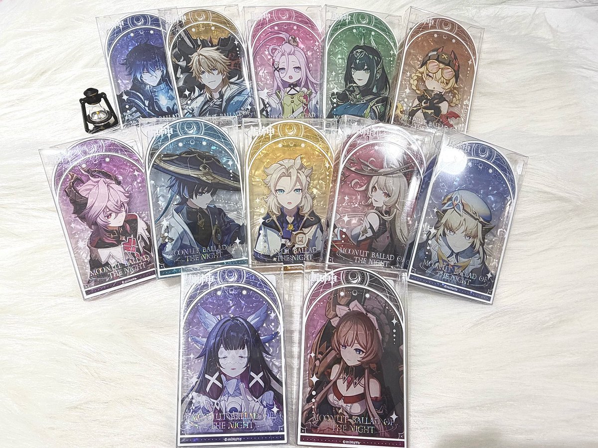 🌟新商品ご紹介🌟》 #原神 🌙空月の歌シリーズ ・アクリルキーホルダー