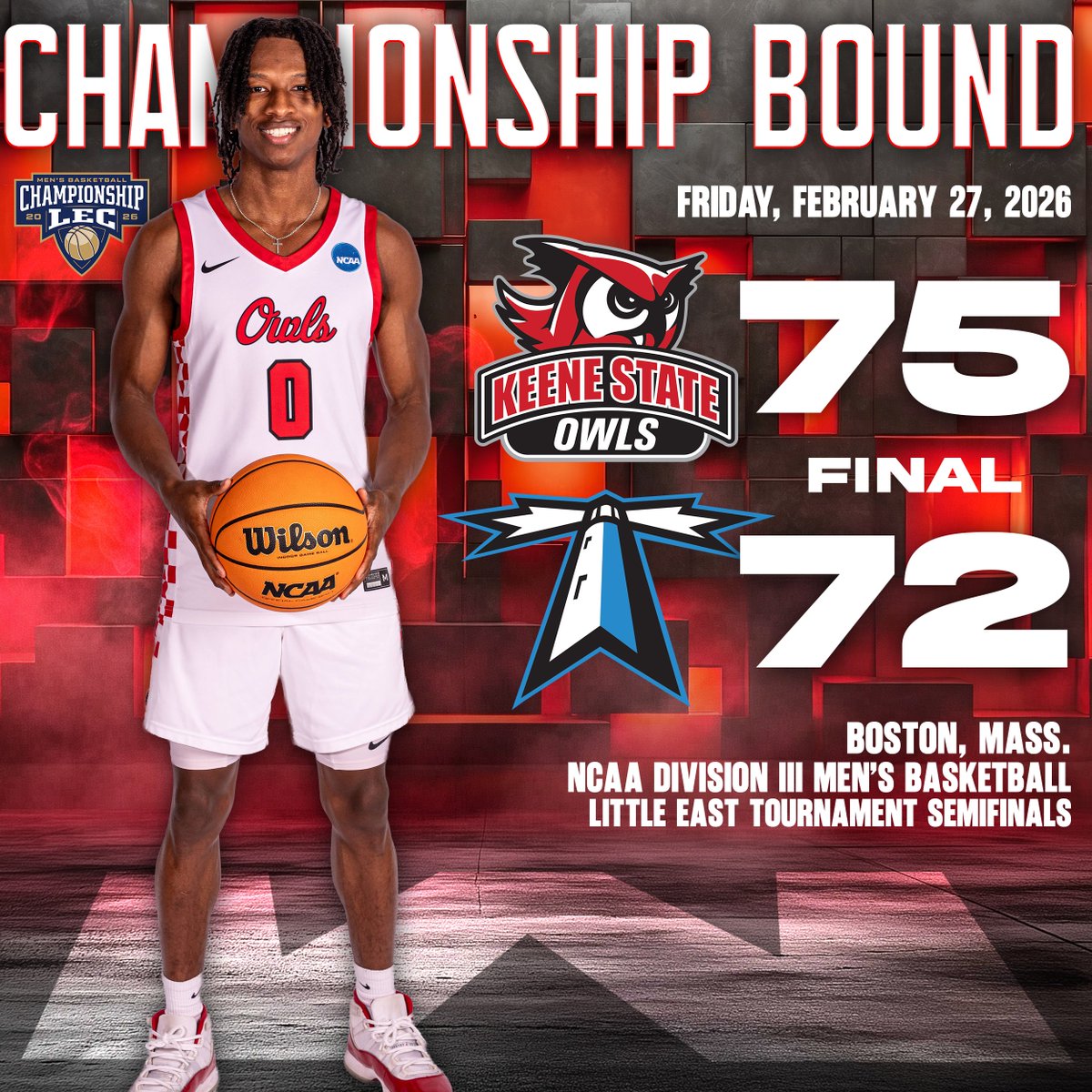 🦉🔴 Keene State Athletics tweet media