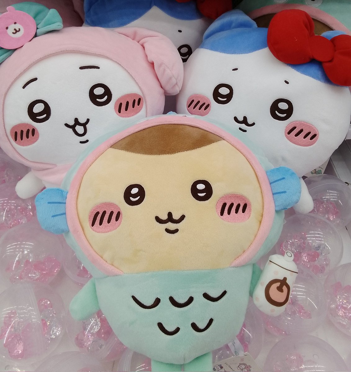 ちいかわ サンリオキャラクターズ BIGぬいぐるみ①② 全5種コンプリートセット ちいかわ×サンリオキャラクターズ BIGぬいぐるみ① | 商品紹介 | 株式