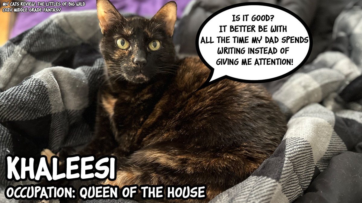 K_Coopersmith's tweet photo. WARNING! Reading too much of THE LITTLES OF BIG WILD may make you want to:

🌲 Wander in the woods
🍕 Scarf down too much pizza
💪 Overcome impossible odds

But don't just take my word for it, here's what my cats have to say about it!

#UnhingedPit #MG #F #Q https://t.co/mZNHTF6Fgi