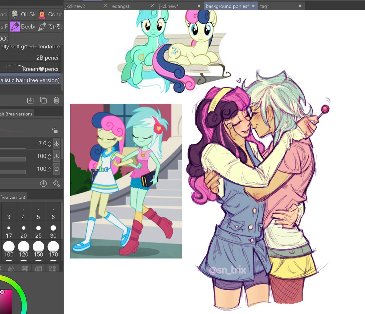 Baby's first wlw
#lyrabon #lyraheartstrings #bonbon #sweetiedrops