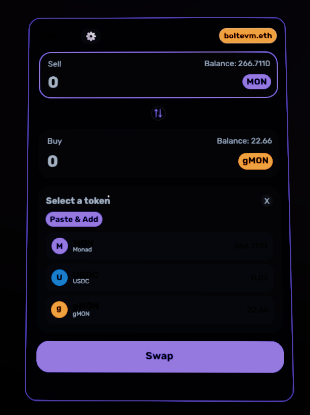 BOLT EVM tweet media