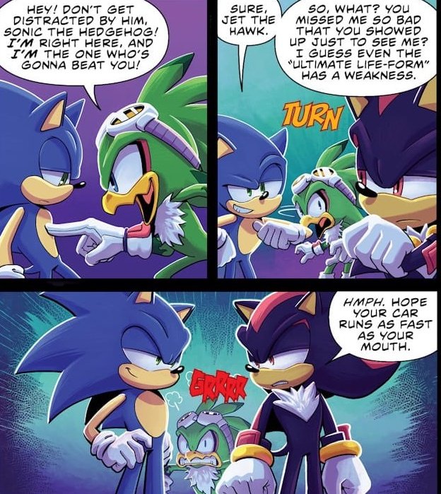 super_ult's tweet image. Dude wdym jet got third wheeled and now he is picking fight with shadow specifically because he wants sonic all the himself as a rival! This peak jet LMFAOOOOOOOOOO