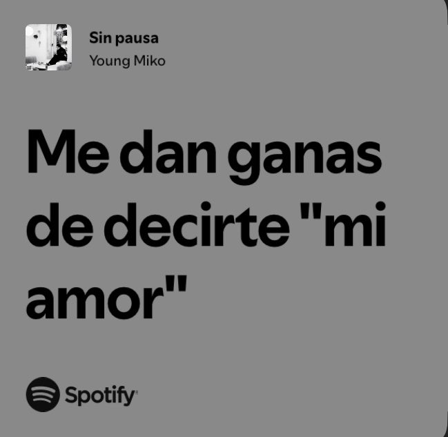 sin pausa - young miko