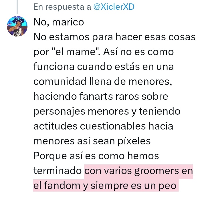 <a href="/XiclerXD/">᙭Iᑕᒪᗴᖇ2</a> Hay que tener un poco de cabeza, ya estamos grandes para la mariquera