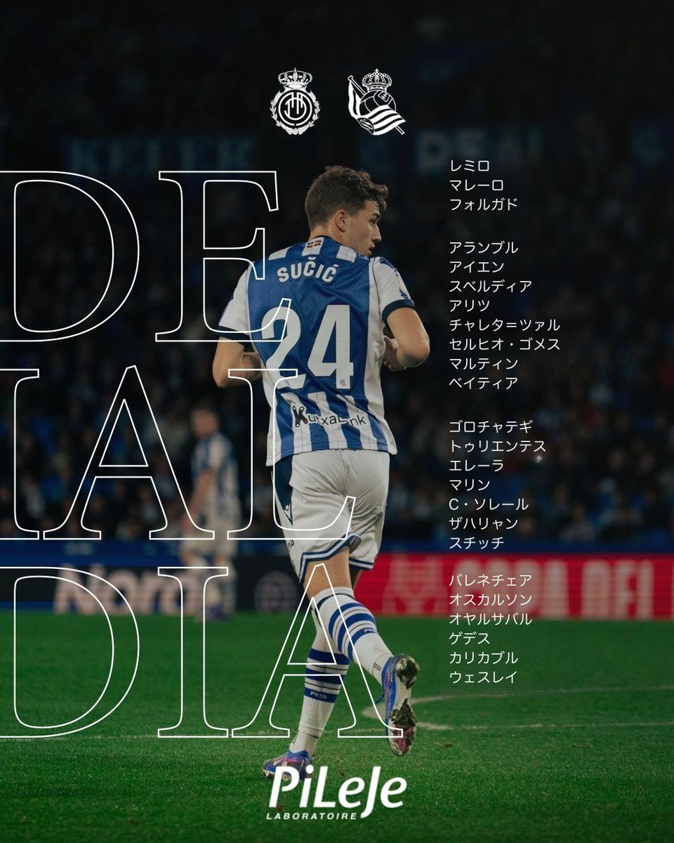 📋 マジョルカ戦の招集メンバー