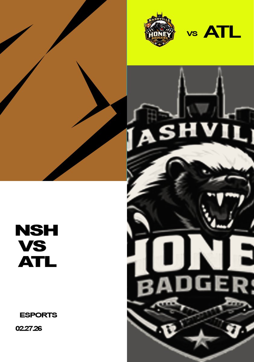 NASHVILLE HONEY BADGERS tweet media