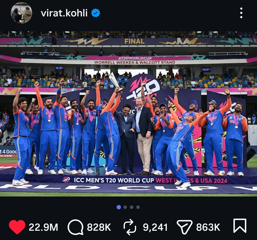 🚨It's Official Now🚨

Rashmika Mandanna's instagram post is now most liked post in ASIA 🥶 It's also...See more